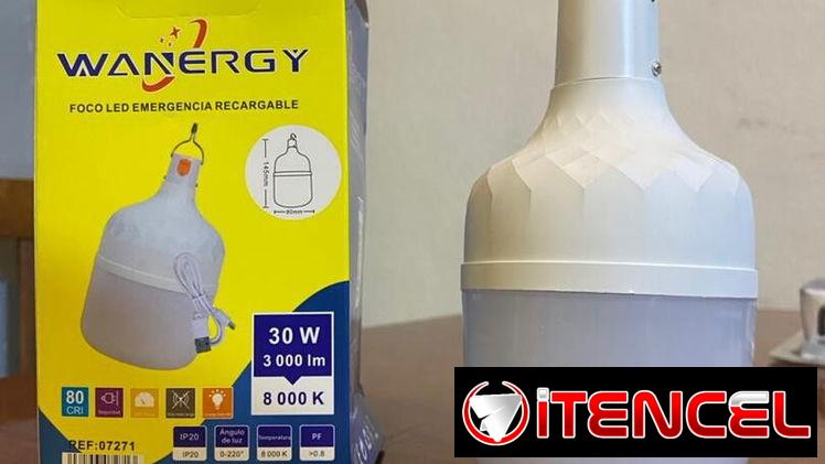Extensiones multipuertos, bombillos recargables, cargadores y más