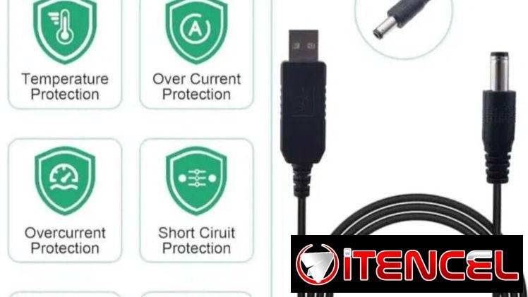 GANGA + OFERTA!!! Adaptador USB-9V Cable convertidor USB a 9V Router Nauta Hogar.
