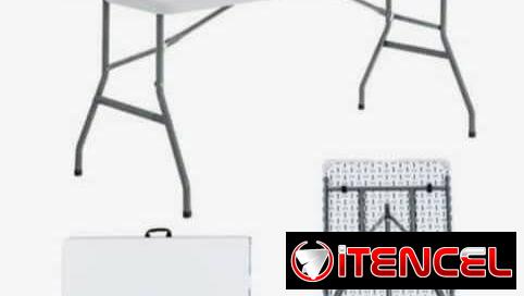 Juego de mesa y sillas pegable