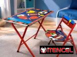 📢 Set de mesita con sillita para niñ@s. Importados