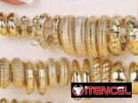 ✨ ¡Nuevos! Aretes de Moda: Aros y Diseños Exclusivos en Tono Dorado/Plateado ✨
