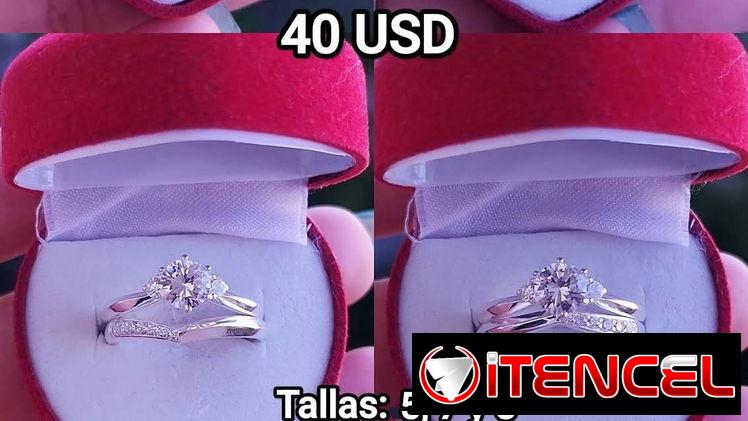 Anillos de Compromiso o Boda 👰🏻‍♀️🤵🏻💍❤️para mujer 👩‍🦰