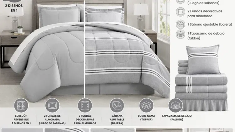 EDREDÓN REVERSIBLE 🛏️