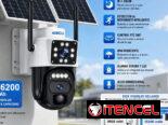 Cámara de vigilancia 24/7 Solar/ 10Mpx