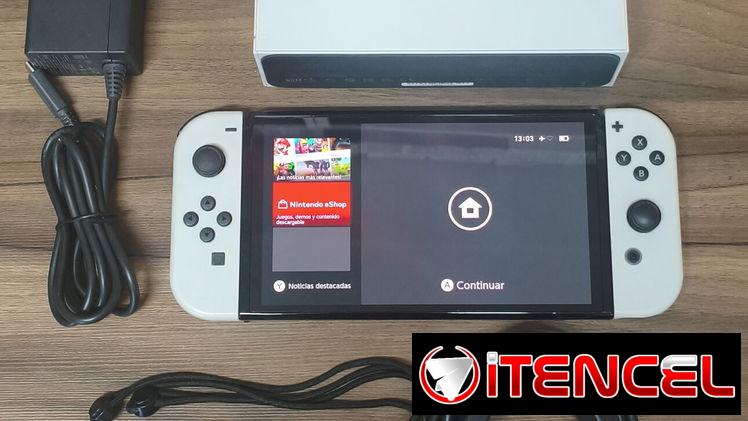 Nintendo Switch Oled Pirateada Nueva 128 GB de llena de juegos a su gusto.
