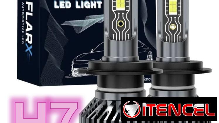 Bombillo LED H7 – 30.000LM • Canbus • 6500K • Alta Potencia