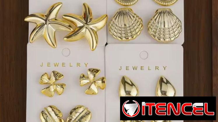 Aretes dorados