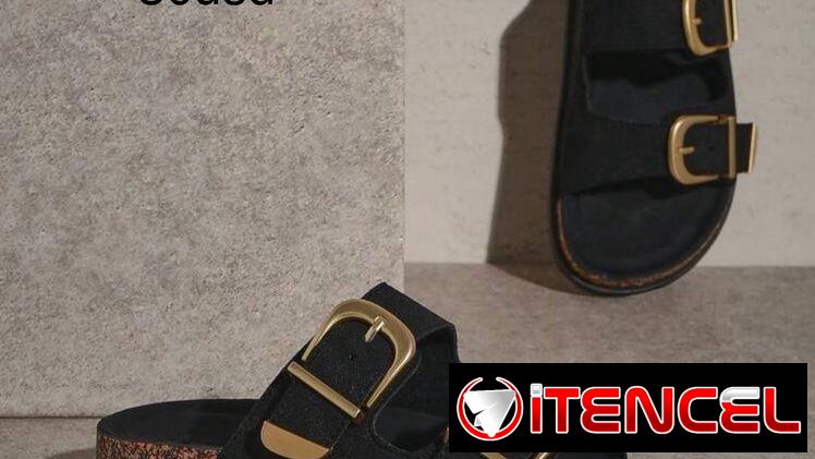 Sandalias prácticas / sandalias de suela ancha
