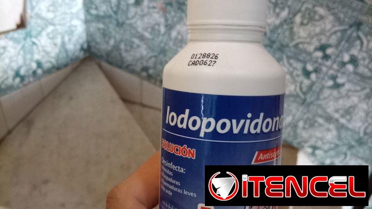 Iodopovidona 120ml ( Yodo q no quema )
