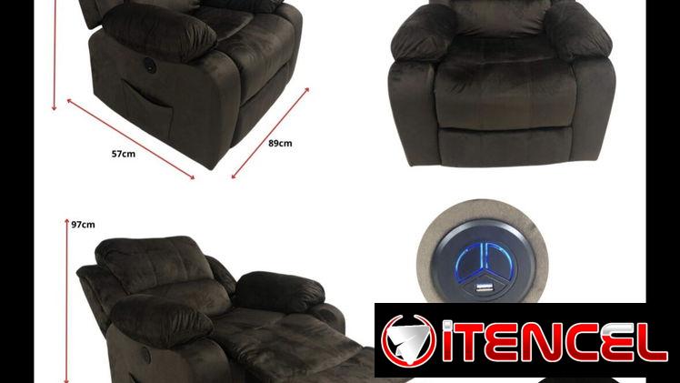 Butaca reclinable eléctrico