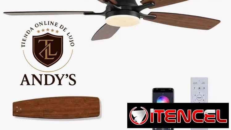 Ventiladores de techo de 52 pulgadas Aspas reversibles  160usd