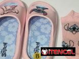 Sandalias Stitch + Medias Stitch + Llavero Stitch