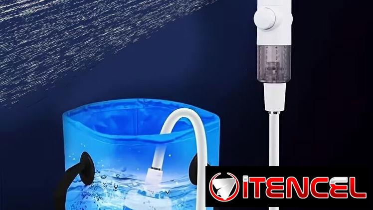 DUCHA PORTATIL | DUCHA CAMPING | BOMBA AGUA RECARGABLE | DUCHA ELECTRICA | CAMPING SHOWER | PORTABLE SHOWER | BOMBA USB