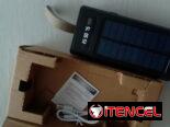 Cargador portátil de 70000mah con panel solar