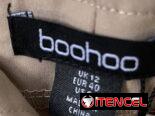 Blusa elegante, femenina, Talla 40 ( M) , color arena marca BOOHOO