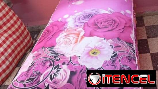 Cama personal con colchón de muelles. Entrega a domicilio sin costo adicional en toda la Habana.