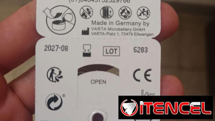 Baterias o pilas para reloj u otros dispositivos 1.4v 5283