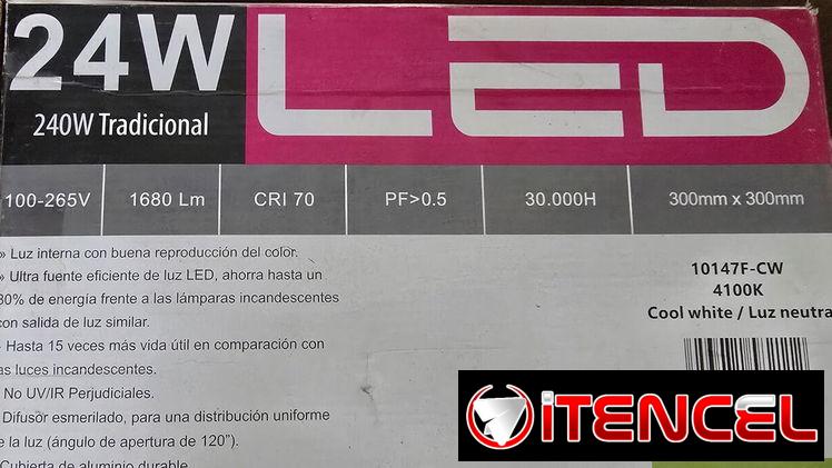 Lámpara LED Panel 29cm ×29 cm