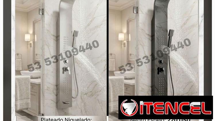 Duchas modernas mezcladoras