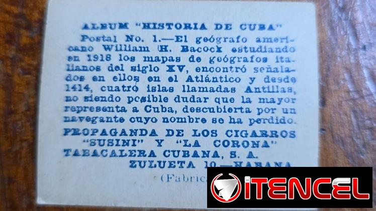Colección Completa 600 Tarjetas Álbum Historia de Cuba 1935 La Corona Susini Habana