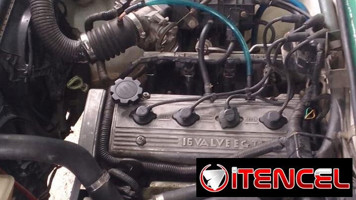 Moskovich 2140 con motor de geelly CK y caja 5ta de Lada