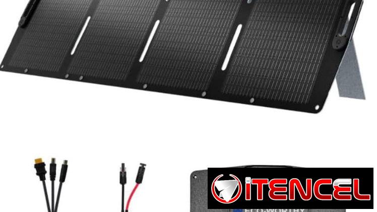 Panel solar portátil woryhy 200w