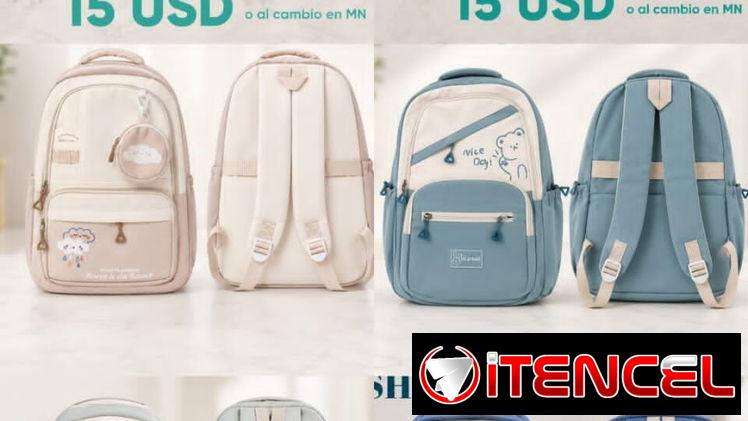 🟩Mochilas Pastel 🟩