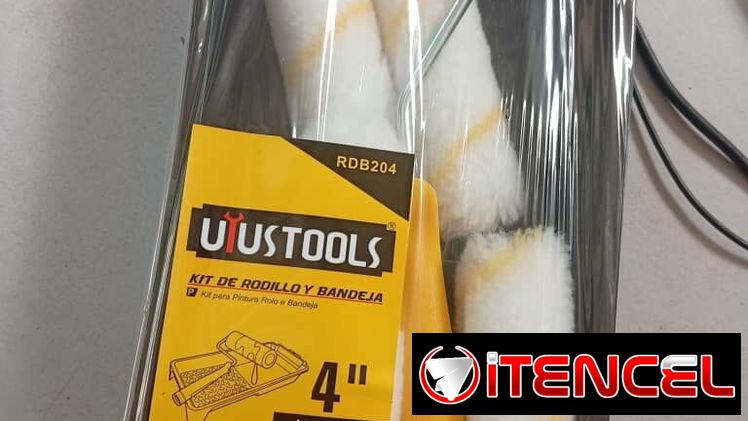 Kit de rodillo para pintar de 4″