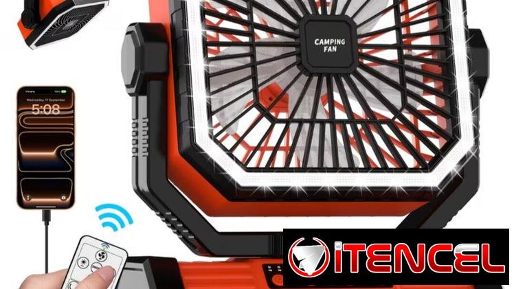 Ventilador rechargeable 20000