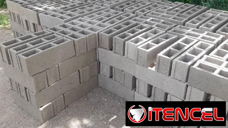 🧱 materiales de construcción bloque arena grabilla polvo piedra  Bloque 10 -🧱-15