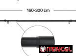 Cortinero extensible de 3m
