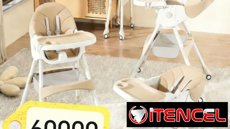 Silla de Comedor Ajustable para Niños