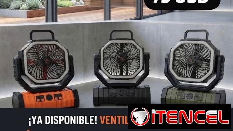 Ventilador recargable F6