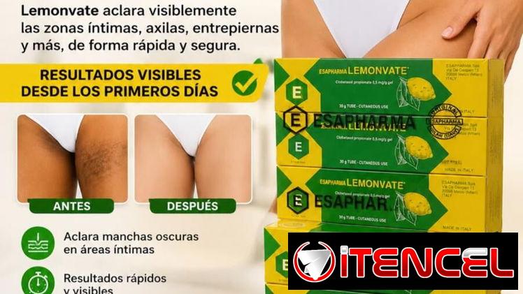 Aclarante , eliminar manchas, axilas y entrepiernas, contiene Limón. 30g