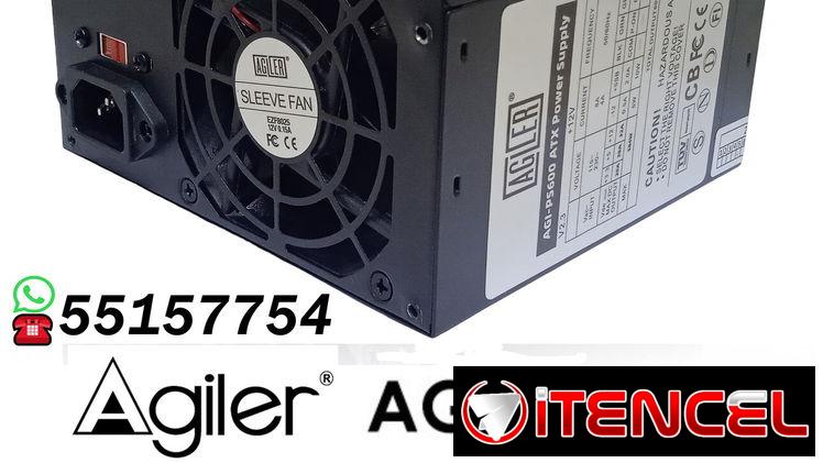 🔌 Fuente AGI-PS600 ATX 🔌 🚜 Contamos con mensajería 🚜 + Garantía segura