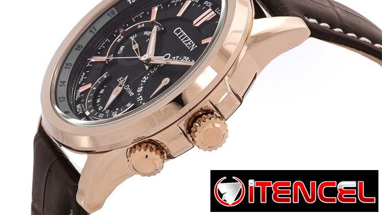 RELOJ CITIZEN ECODRIVE CALENDRIER (BU2023-04E) DE HOMBRE , 44MM EN ACERO INOXIDABLE CON MANILLA DE PIEL  5804 738