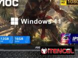 LAPTOP 🎁NUEVA🎁📦CAJA, AOC Pro (TX15-AOC), 15.6″ FHD IPS Antireflejo, Intel N150, 16GB RAM, 512GB SSD, 7Horas