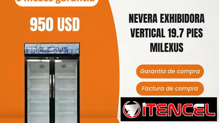 Nevera exhibidora, mostrador, refrigerador, freezer