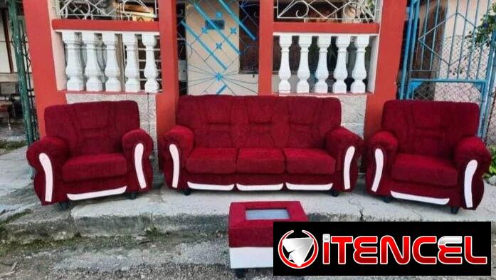 Juego de sala mini brasileño 1 año de garantía entrega sin costo adicional en toda la Habana