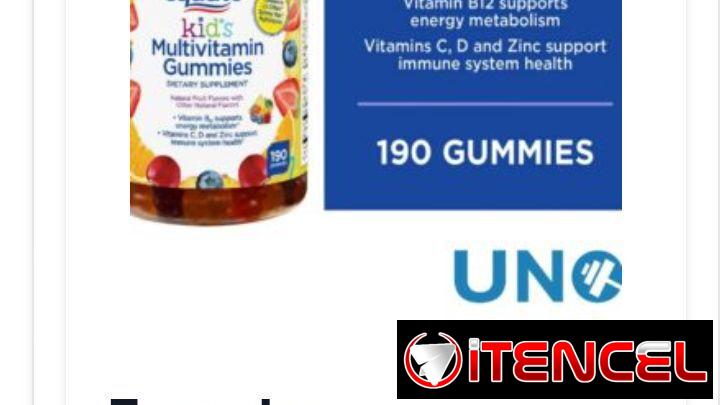 Multivitaminas para niñas y niños ‼️
