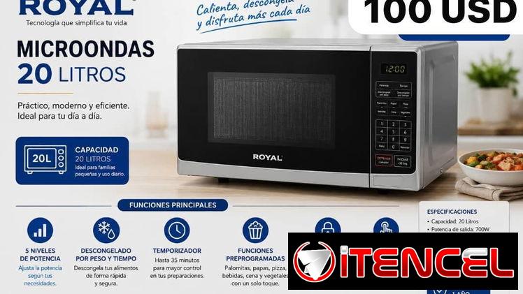 Microwave Royal de 20 Litros