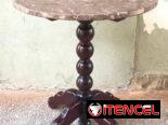 ⚜️ Mesa con mármol antigua restaurada • Entrega incluida 🚛