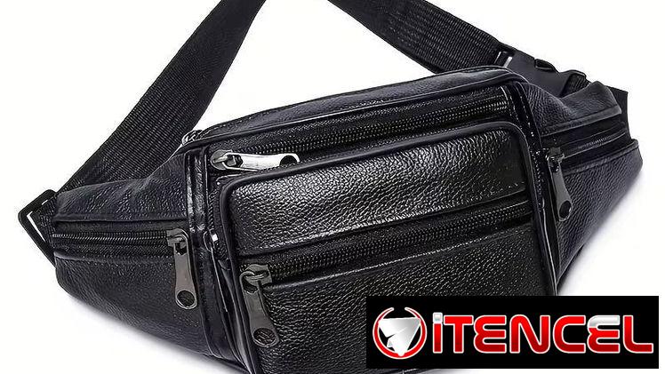 👜 Riñonera de Vinyl Multifuncional – Compacta y Resistente 👜