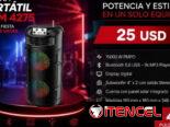 Equipo de música y bocinas