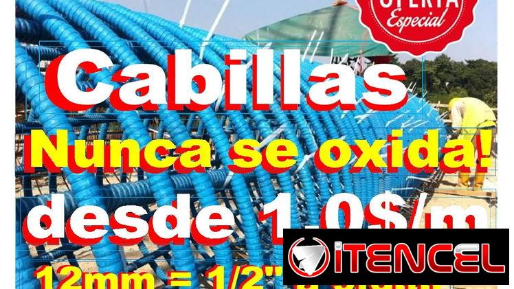 CABILLA 12mm =9$ /Barras