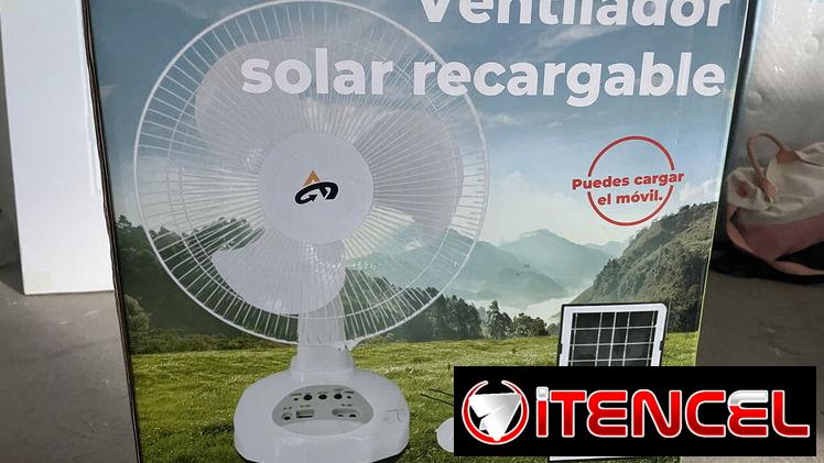 Ventiladores recargables