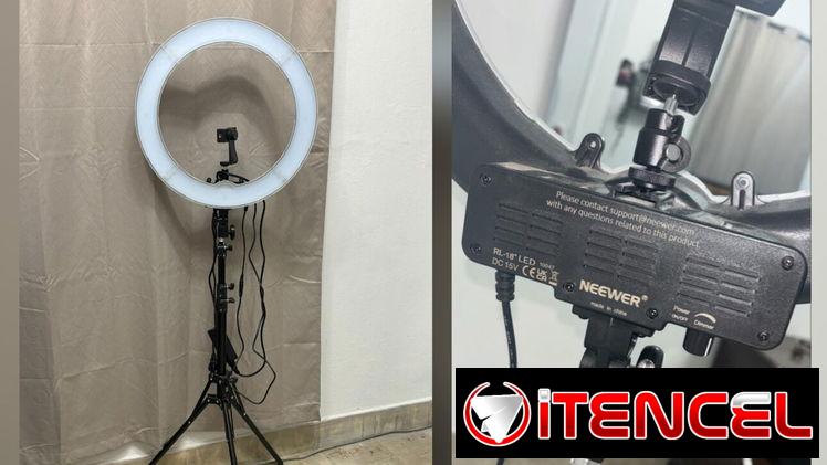 Aro de luz como nuevo , solo 2 meses de uso 120 usd , costo 160