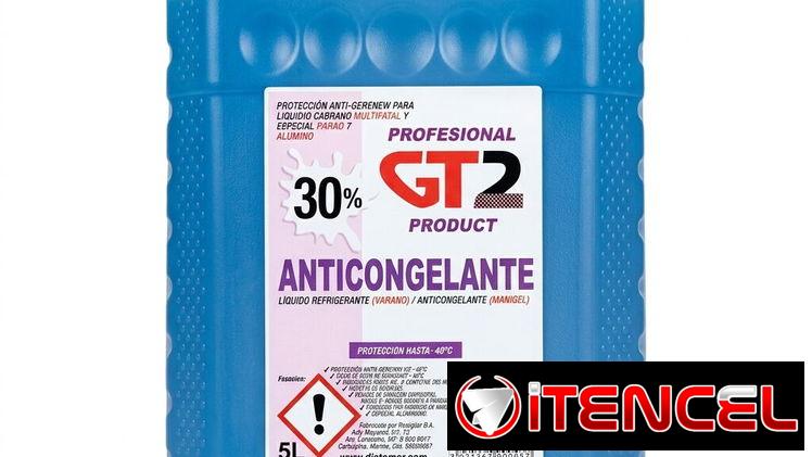 ANTICONGELANTE GT2 Product 30% PROFESIONAL ( Para autos 🚗 )
