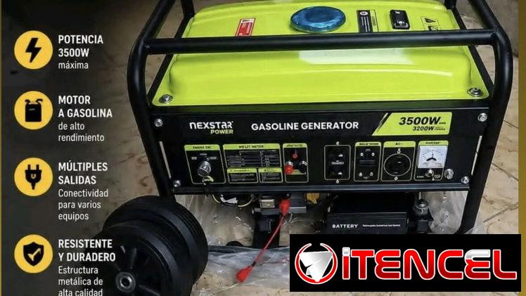 Generador eléctrico planta eléctrica adaptación a gas