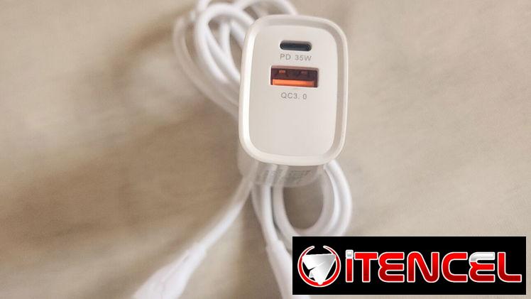 CARGADOR INTELIGENTE 35W (CARGA RÁPIDA)